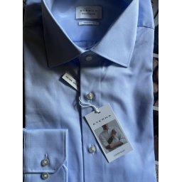 Eterna Meisterhaft 1863 modern fit kék ing, 42