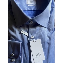 Eterna 1863 modern fit kék ing, 48