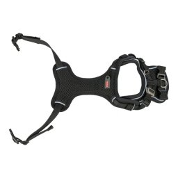 Trixie Hám Premium FlexMesh, M: 58-80 cm / 20 mm, fekete