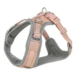Trixie Hám Premium FlexMesh, L: 63-92 cm / 25 mm, púderrózsaszín