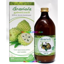 Graviola 100 %-os gyümölcsvelő 500 ml - MannaVita