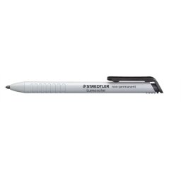 STAEDTLER Jelölőkréta adagoló, mindenre író, lemosható (omnichrom), STAEDTLER "Lumocolor 768", fekete