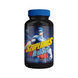 Szuperhős Hero Size - étrend-kiegészítő kapszula férfiaknak (60 db)