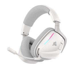 CORSAIR Vezeték Nélküli Headset, VOID v2 Wireless Gaming Headset, Dolby Atmos, fehér