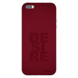 Átlátszó szilikon tok az alábbi mobiltelefonokra Apple iPhone 5/5S/SE - Desire