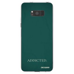 Átlátszó szilikon tok az alábbi mobiltelefonokra Samsung Galaxy S8 G950F - Addicted