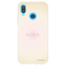 Átlátszó szilikon tok az alábbi mobiltelefonokra Huawei P20 Lite - Aura