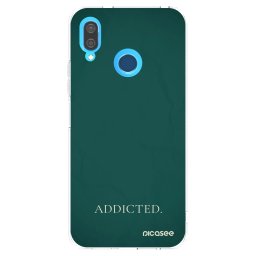 Átlátszó szilikon tok az alábbi mobiltelefonokra Huawei P20 Lite - Addicted
