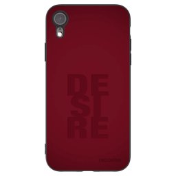 Fekete szilikon tok az alábbi mobiltelefonokra Apple iPhone XR - Desire
