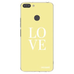 Átlátszó szilikon tok az alábbi mobiltelefonokra Huawei P Smart - Love
