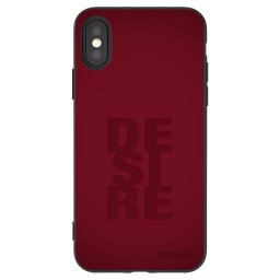 Fekete szilikon tok az alábbi mobiltelefonokra Apple iPhone X/XS - Desire