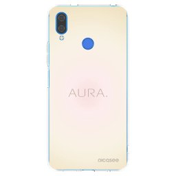 Átlátszó szilikon tok az alábbi mobiltelefonokra Huawei Nova 3 - Aura