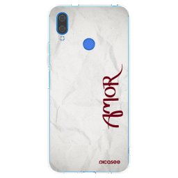 Átlátszó szilikon tok az alábbi mobiltelefonokra Huawei Nova 3 - Amor