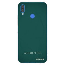 Átlátszó szilikon tok az alábbi mobiltelefonokra Huawei Nova 3 - Addicted