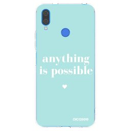 Átlátszó szilikon tok az alábbi mobiltelefonokra Huawei Nova 3i - Anything is possible