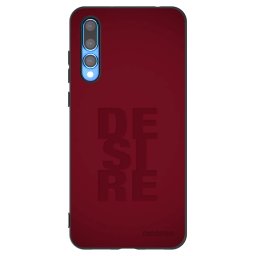 Fekete szilikon tok az alábbi mobiltelefonokra Huawei P20 Pro - Desire