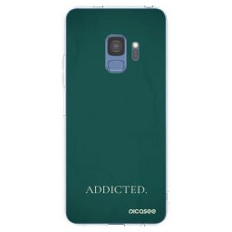 Átlátszó szilikon tok az alábbi mobiltelefonokra Samsung Galaxy S9 G960F - Addicted