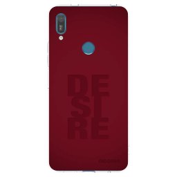 Átlátszó szilikon tok az alábbi mobiltelefonokra Huawei Y7 2019 - Desire