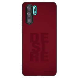 Fekete szilikon tok az alábbi mobiltelefonokra Huawei P30 Pro - Desire