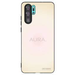 Fekete szilikon tok az alábbi mobiltelefonokra Huawei P30 Pro - Aura