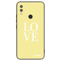 Fekete szilikon tok az alábbi mobiltelefonokra Xiaomi Redmi Note 7 - Love