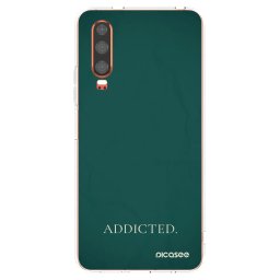 Átlátszó szilikon tok az alábbi mobiltelefonokra Huawei P30 - Addicted