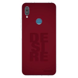 Átlátszó szilikon tok az alábbi mobiltelefonokra Huawei Y6 2019 - Desire