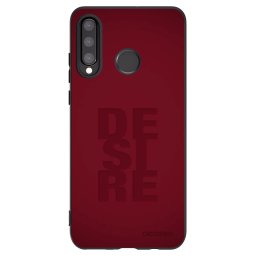 Fekete szilikon tok az alábbi mobiltelefonokra Huawei P30 Lite - Desire