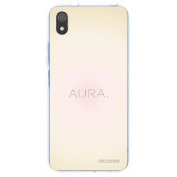 Átlátszó szilikon tok az alábbi mobiltelefonokra Xiaomi Redmi 7A - Aura