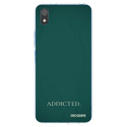 Átlátszó szilikon tok az alábbi mobiltelefonokra Xiaomi Redmi 7A - Addicted