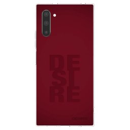 Átlátszó szilikon tok az alábbi mobiltelefonokra Samsung Galaxy Note 10 N970F - Desire