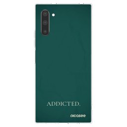 Átlátszó szilikon tok az alábbi mobiltelefonokra Samsung Galaxy Note 10 N970F - Addicted