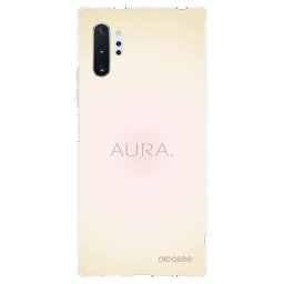 Átlátszó szilikon tok az alábbi mobiltelefonokra Samsung Galaxy Note 10+ N975F - Aura