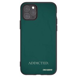 Fekete szilikon tok az alábbi mobiltelefonokra Apple iPhone 11 Pro - Addicted