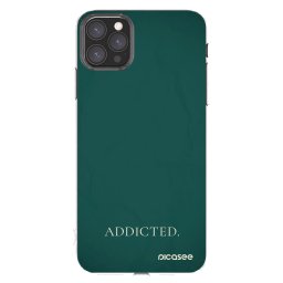 Átlátszó szilikon tok az alábbi mobiltelefonokra Apple iPhone 11 Pro Max - Addicted
