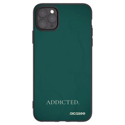 Fekete szilikon tok az alábbi mobiltelefonokra Apple iPhone 11 Pro Max - Addicted