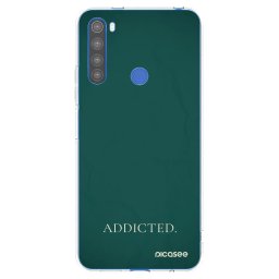 Átlátszó szilikon tok az alábbi mobiltelefonokra Xiaomi Redmi Note 8T - Addicted