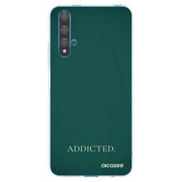 Átlátszó szilikon tok az alábbi mobiltelefonokra Huawei Nova 5T - Addicted