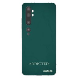 Átlátszó szilikon tok az alábbi mobiltelefonokra Xiaomi Mi Note 10 (Pro) - Addicted