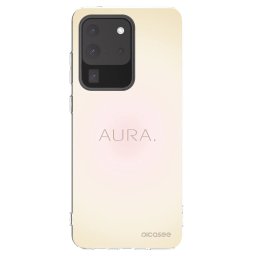 Átlátszó szilikon tok az alábbi mobiltelefonokra Samsung Galaxy S20 Ultra 5G G988F - Aura