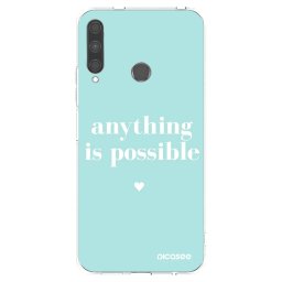 Átlátszó szilikon tok az alábbi mobiltelefonokra Huawei P40 Lite E - Anything is possible