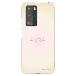 Átlátszó szilikon tok az alábbi mobiltelefonokra Huawei P40 Pro - Aura