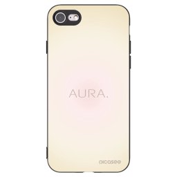 Fekete szilikon tok az alábbi mobiltelefonokra Apple iPhone SE 2020 - Aura