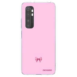 Átlátszó szilikon tok az alábbi mobiltelefonokra Xiaomi Mi Note 10 Lite - Blush bow