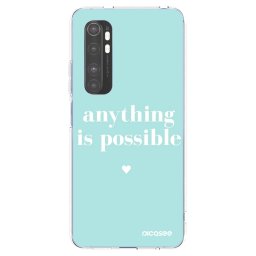 Átlátszó szilikon tok az alábbi mobiltelefonokra Xiaomi Mi Note 10 Lite - Anything is possible