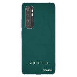 Átlátszó szilikon tok az alábbi mobiltelefonokra Xiaomi Mi Note 10 Lite - Addicted