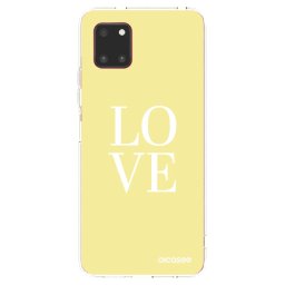 Átlátszó szilikon tok az alábbi mobiltelefonokra Samsung Galaxy Note 10 Lite N770F - Love