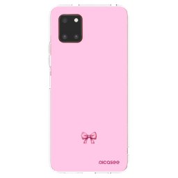 Átlátszó szilikon tok az alábbi mobiltelefonokra Samsung Galaxy Note 10 Lite N770F - Blush bow