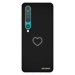 Átlátszó szilikon tok az alábbi mobiltelefonokra Xiaomi Mi 10 - Heart