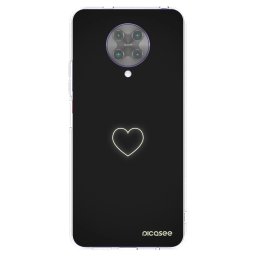 Átlátszó szilikon tok az alábbi mobiltelefonokra Xiaomi Poco F2 Pro - Heart